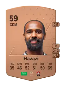 Naif Hazazi Common 59 Overall Rating