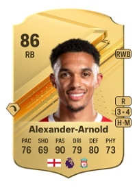 Trent Alexander-Arnold Rare 86 Overall Rating