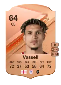 Theo Vassell Rare 64 Overall Rating