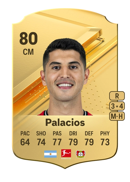 EA FC 24 Exequiel Palacios 80