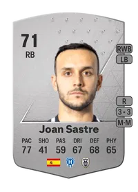 Joan Sastre Common 71 Overall Rating