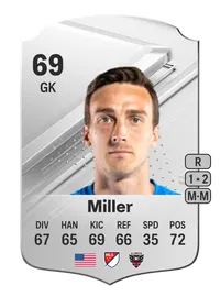 Tyler Miller Rare 69 Overall Rating