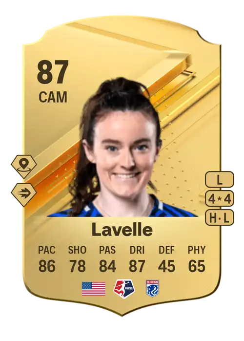 EA FC 24 Rose Lavelle 87