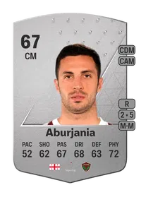 Giorgi Aburjania Common 67 Overall Rating