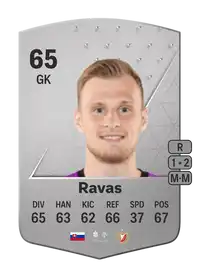 Henrich Ravas Common 65 Overall Rating