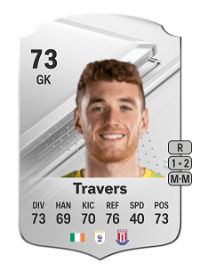 Mark Travers Rare 73 Overall Rating