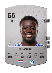 Leeroy Owusu Common 65 Overall Rating