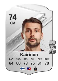 Kaan Kairinen Rare 74 Overall Rating