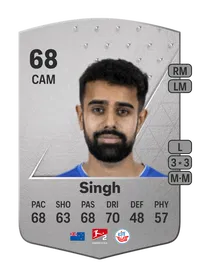 Sarpreet Singh Common 68 Overall Rating