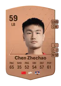 Chen Zhechao Common 59 Overall Rating