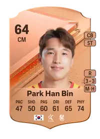 Park Han Bin Rare 64 Overall Rating