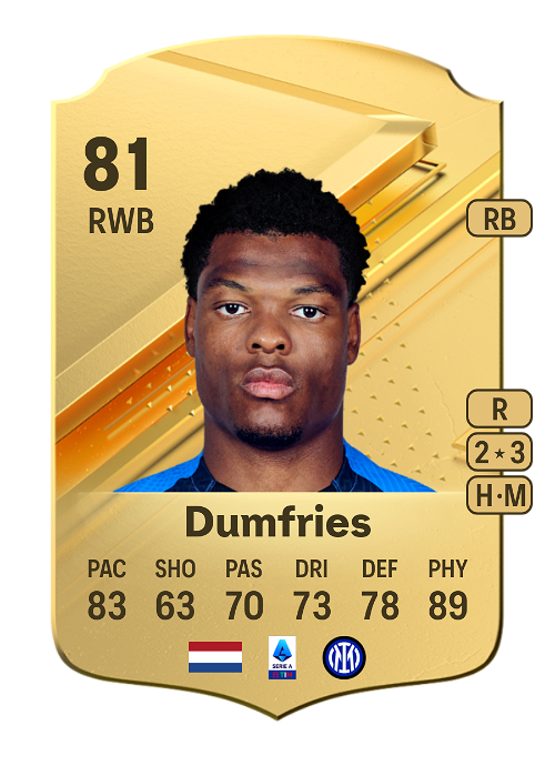 EA FC 24 Denzel Dumfries 81