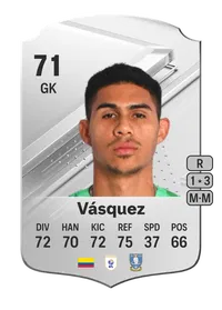 Devis Vásquez Rare 71 Overall Rating