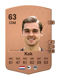 Thomas Kok Common 63 Overall Rating