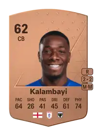 Paul Kalambayi Common 62 Overall Rating