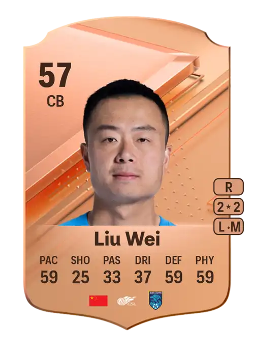 EA FC 24 Liu Wei 57