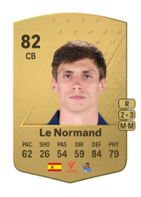 Robin Le Normand Common 82 Overall Rating
