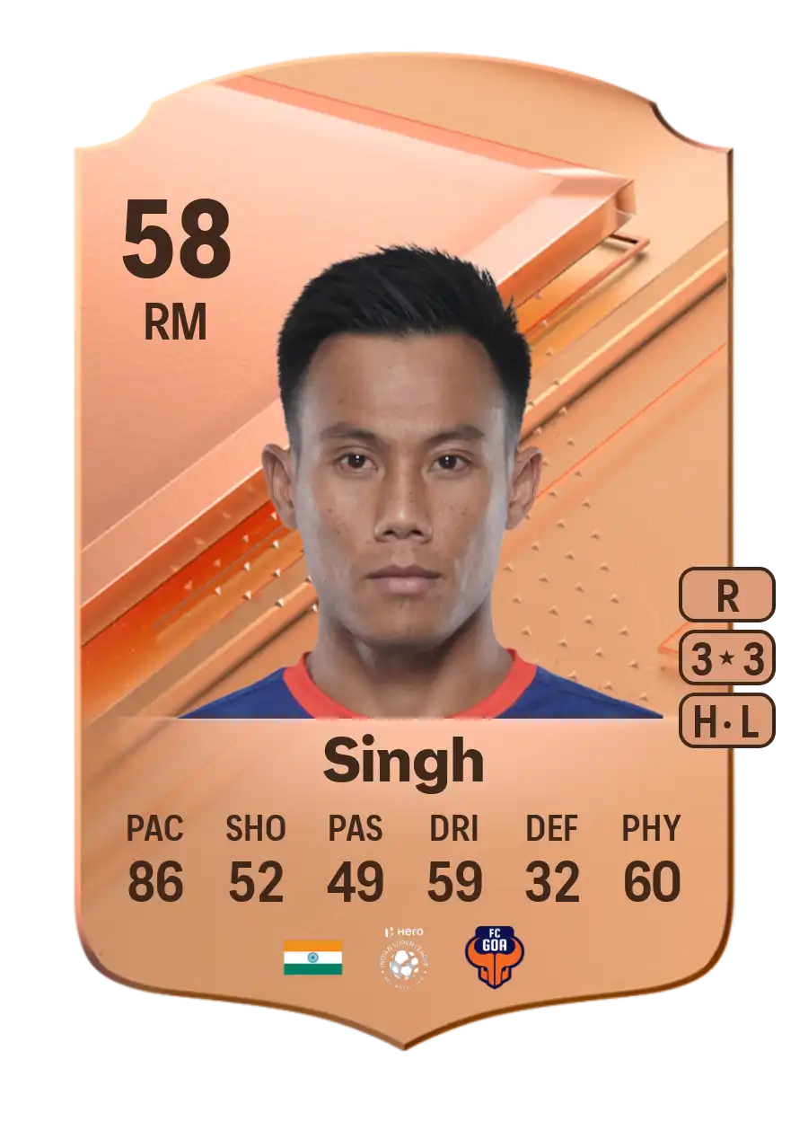 EA FC 24 Udanta Singh 58