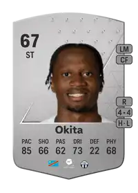 Jonathan Okita Common 67 Overall Rating