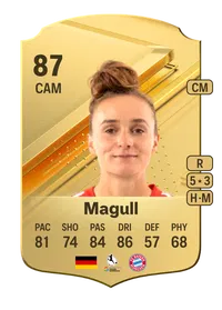 Lina Magull Rare 87 Overall Rating