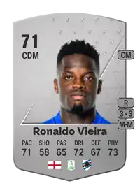 Ronaldo Vieira Common 71 Overall Rating