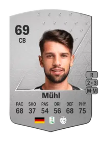 Lukas Mühl Common 69 Overall Rating