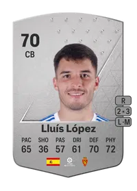 Lluís López Common 70 Overall Rating