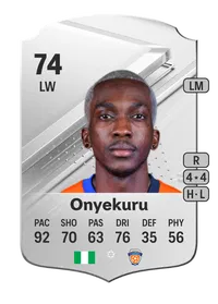 Henry Onyekuru Rare 74 Overall Rating