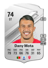 Dany Mota Rare 74 Overall Rating