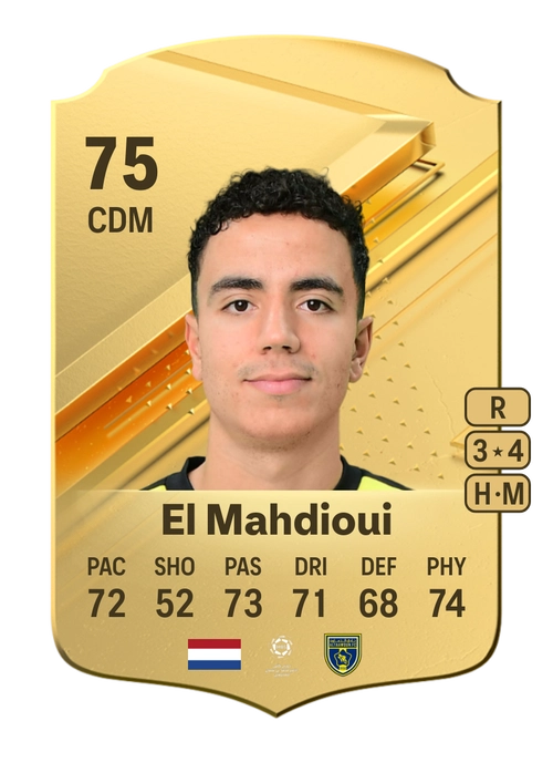 EA FC 24 Aschraf El Mahdioui 75