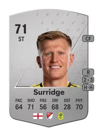 Sam Surridge Common 71 Overall Rating