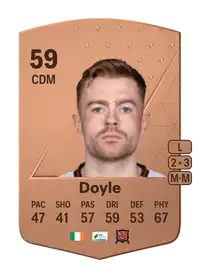 Paul Doyle Common 59 Overall Rating