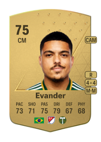 Evander Common 75 Overall Rating