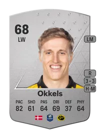 Jeppe Okkels Common 68 Overall Rating