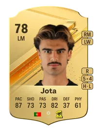 Jota Rare 78 Overall Rating