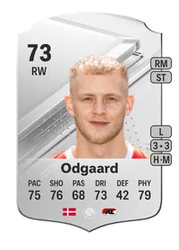 Jens Odgaard Rare 73 Overall Rating