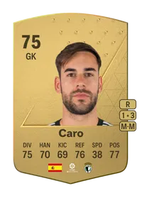 Caro Common 75 Overall Rating