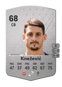 Stefan Knežević Common 68 Overall Rating