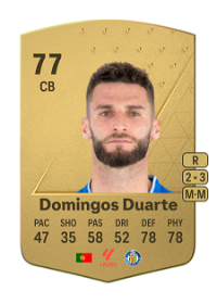 Domingos Duarte Common 77 Overall Rating