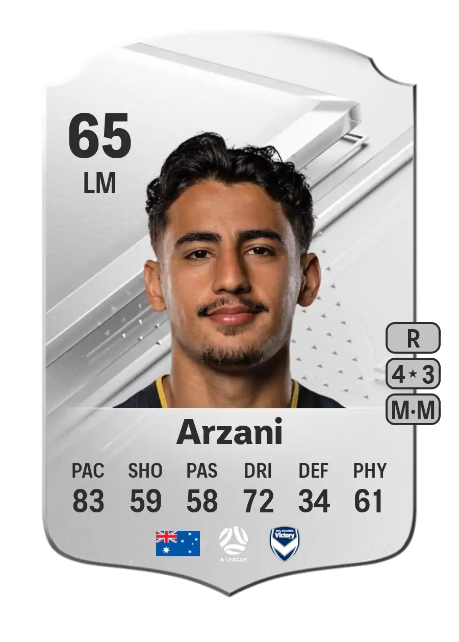 EA FC 24 Daniel Arzani 65