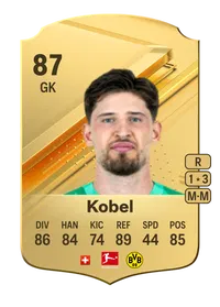 Gregor Kobel Rare 87 Overall Rating