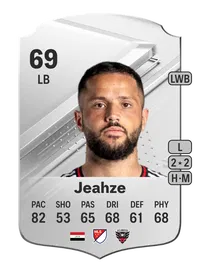 Mohanad Jeahze Rare 69 Overall Rating