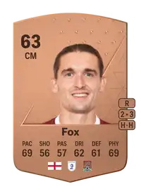 Ben Fox Common 63 Overall Rating