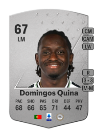 Domingos Quina Common 67 Overall Rating