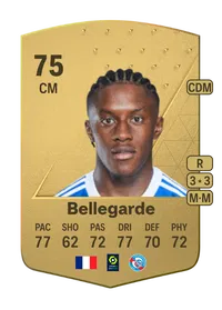 Jean-Ricner Bellegarde Common 75 Overall Rating