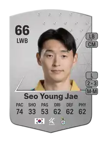 Seo Young Jae Common 66 Overall Rating