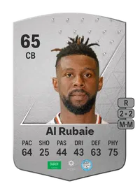 Saeed Al Rubaie Common 65 Overall Rating