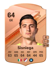 Pablo Sisniega Rare 64 Overall Rating