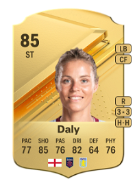 Rachel Daly Rare 85 Overall Rating
