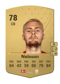 Victor Nelsson Common 78 Overall Rating